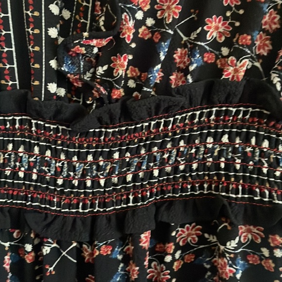 Max Studio Midi Floral Pattern Cocktail Dress - Picture 3 of 4